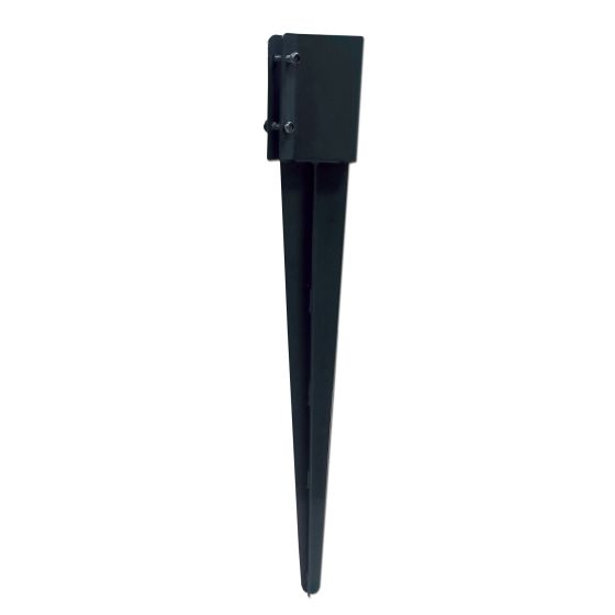 Steel Ground Spike - Black - 32"