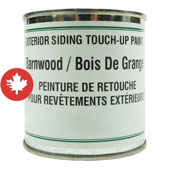 Peinture de retouche pour le CanExel, Bois de grange