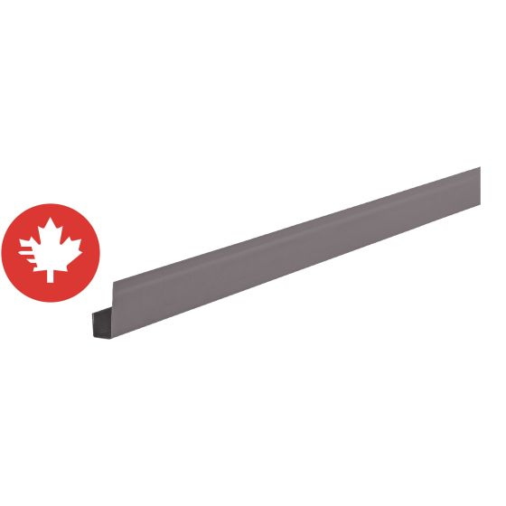 Moulure en J CanExel Ridgewood D-5 et Ultraplank, 1/2" x 10', Loup gris