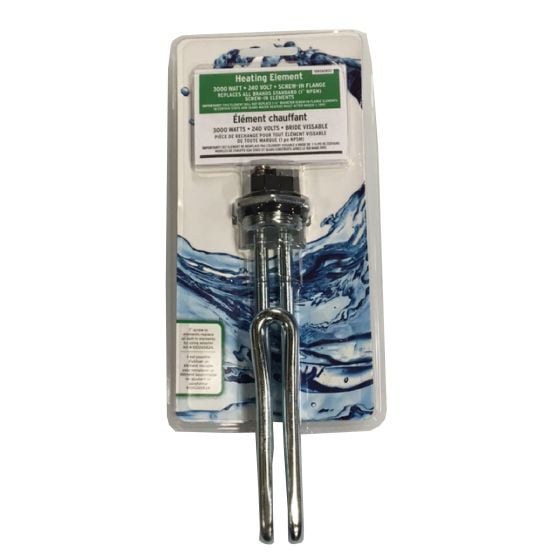 Screw-in water heater element