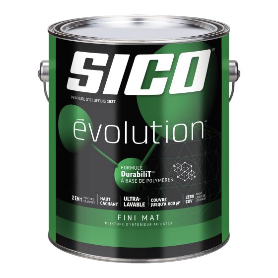 Paint SICO Evolution - Flat - Base 3 - 3.78 l