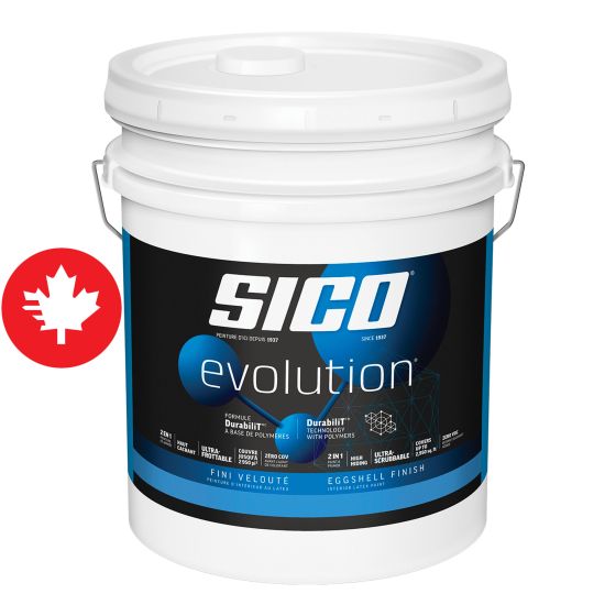 Peinture SICO Évolution, coquille d'œuf, base 2, 18,9 l