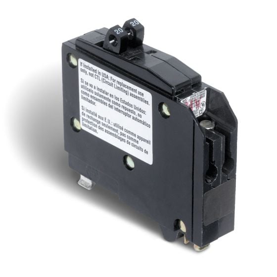 Disjoncteur un pôle, 2 x 15 A