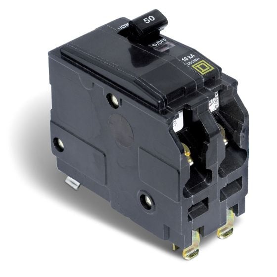 Disjoncteur bipolaire, 50 A