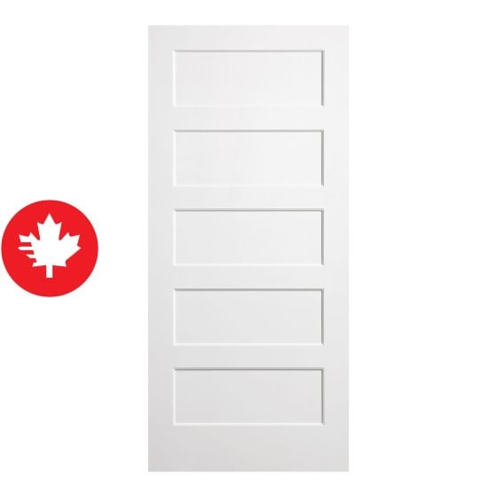 Conmore Door - White - 1 3/8" x 28" x 80"