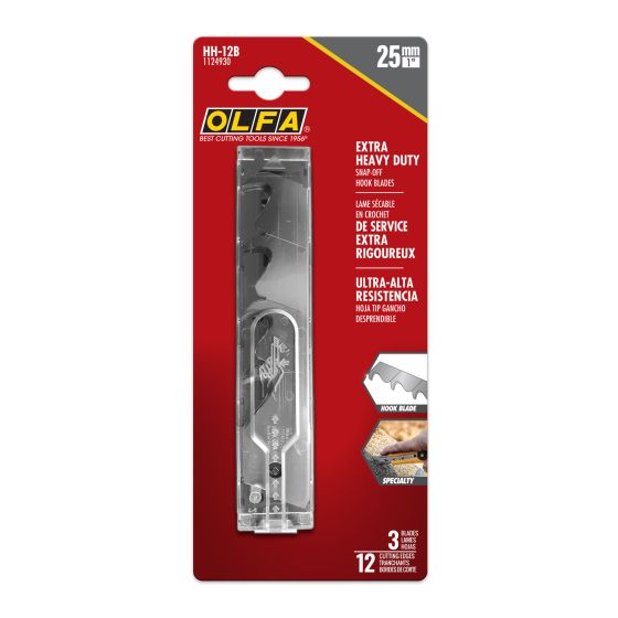 Snap-off hook blades