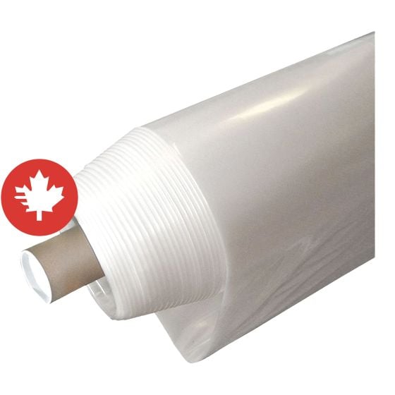 Polythène de serre, 6 mil x 100' x 32', 4 ans
