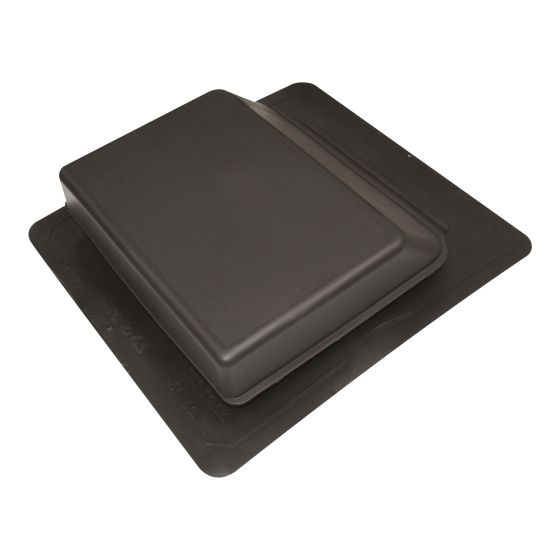 Évent de toiture Slantback pour toit incliné, noir