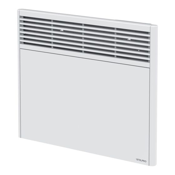 Orleans Convector w/o Integrated Thermostat - 240 V - White - 1000 W - 25 1/2" x 3.62" x 19.12"