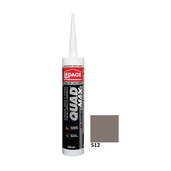 QUAD MAX Window, Door & Siding Sealant - 280 ml - Barn