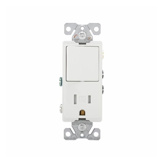 Grade decorative combination switch - Commercial - 15A - 120-270V
