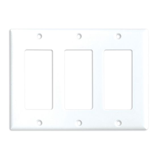 Plaque murale triple décorative