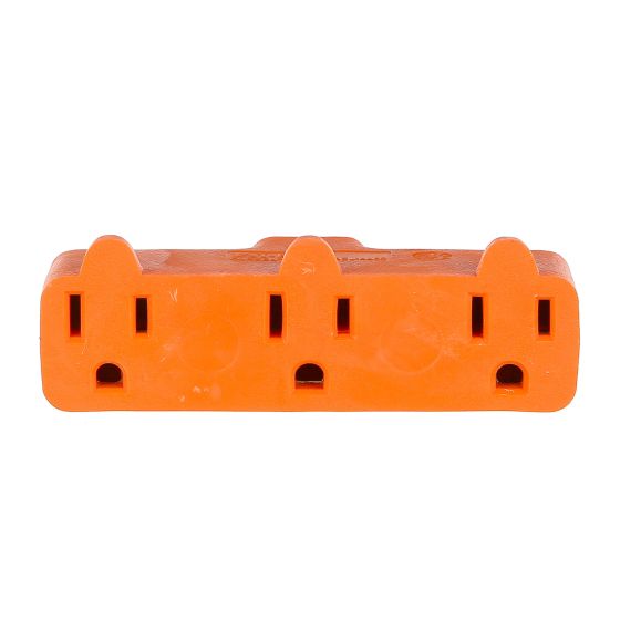 Three outlet adapter