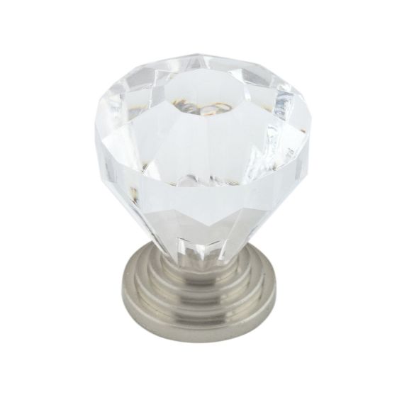 Montreuil Eclectic Acrylic and Metal Knob