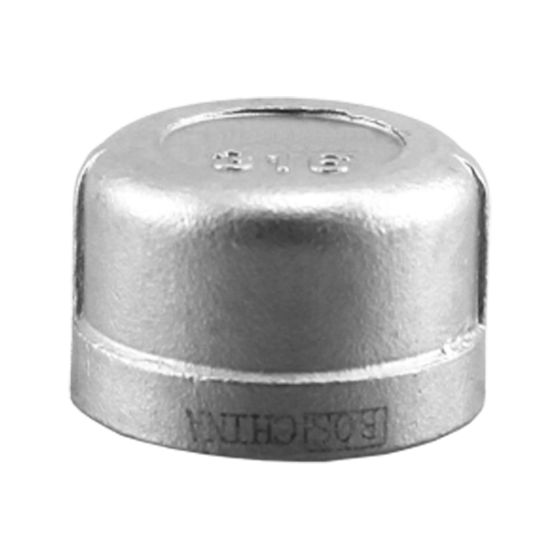 316 Stainless Steel Fitting Cap 1/2"