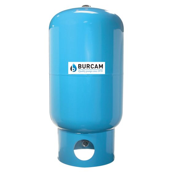 100 l (26 gal) Captive air pressure tank