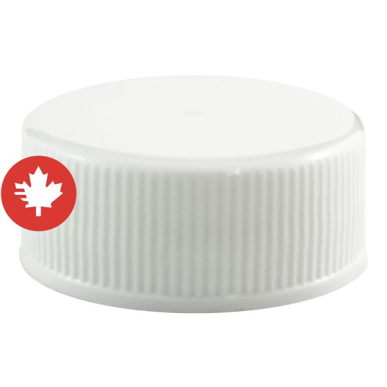 Cap - White - 28 mm