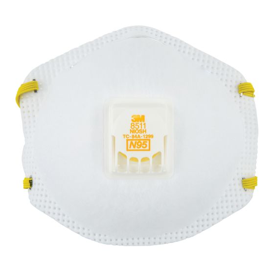 Sanding and Fiberglass Valved Respirator - 5/Pkg