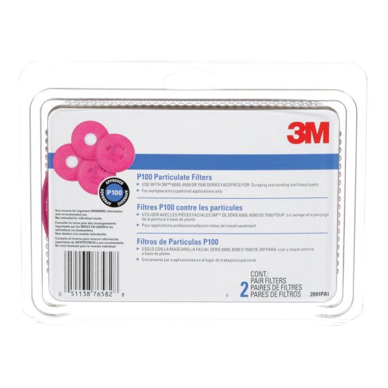 Filtres contre les particules P100