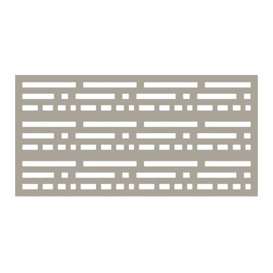 Panneau décoratif Morse