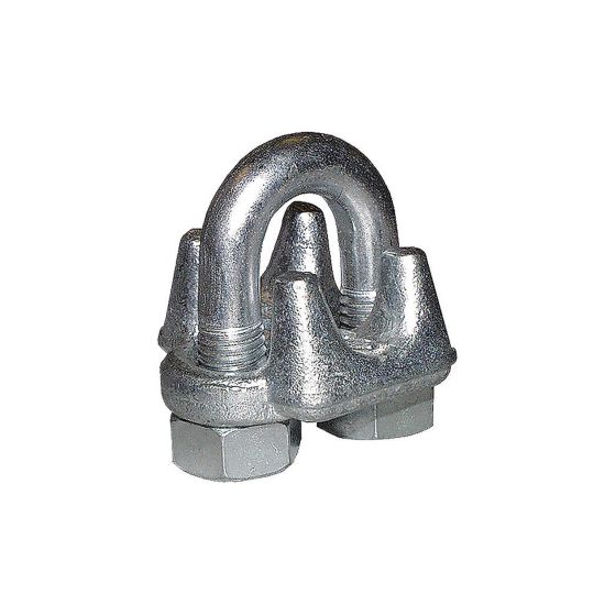 Serre-câbles en acier forgé, 5/pqt, 1/4"