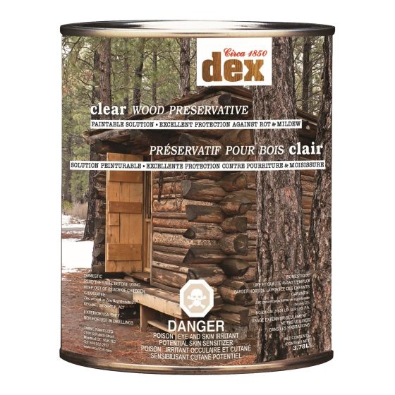 Préservateur pour bois, clair, 946 ml