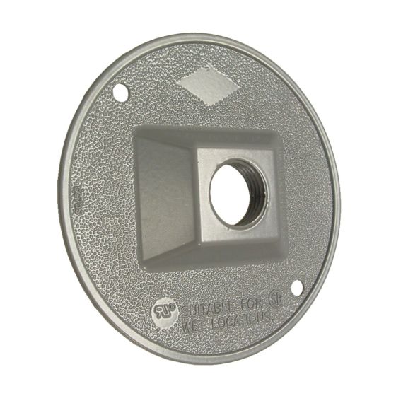 Couvercle rond extérieur, gris