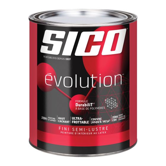 Paint SICO Evolution - Semi-Gloss - Base 1 - 946 ml