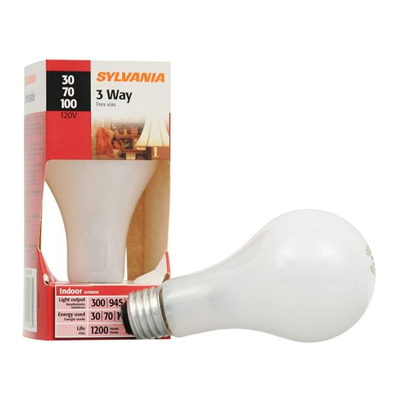 Bulb - A21 - 3 Intensities - 30/70/100 W - Soft White