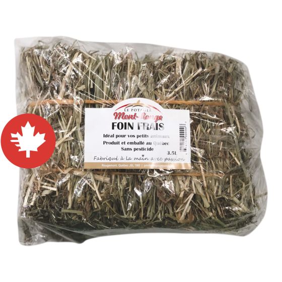 Balle de foin de Timothee du Quebec