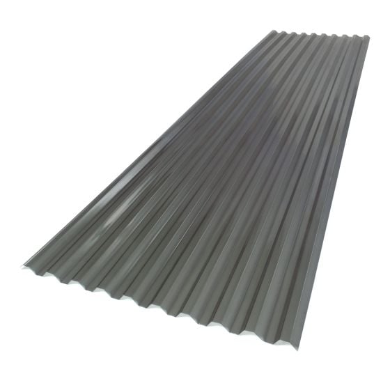 Tuftex Classic octagonal wave panel - Smoky - 26" X 12'