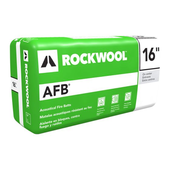 Rockwool Mineral Wool AFB - 16" x 48" x 6" - 32 sq. ft