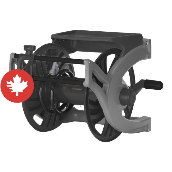 Never Leak Deluxe Wall Mount Hose Reel - Capacity 225'