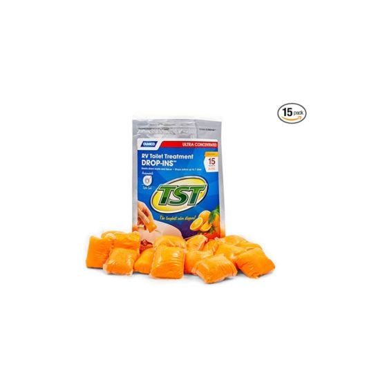 Sachets de traitement de toilette pour VR TST