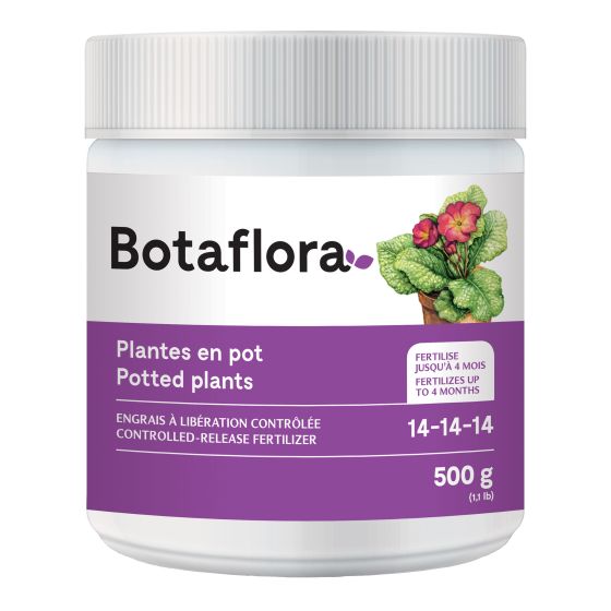 Engrais granulaire à libération contrôlée pour plantes en pot 14-14-14