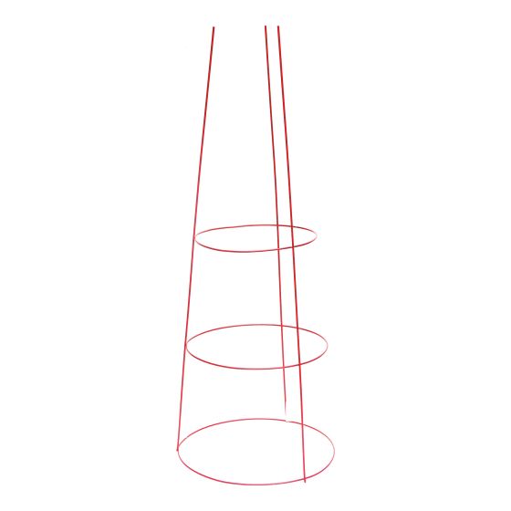 Tomatoe Support - 42" x 14" - Red