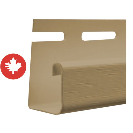 Vinyl J Channel - Earth - 5/8" x 12’