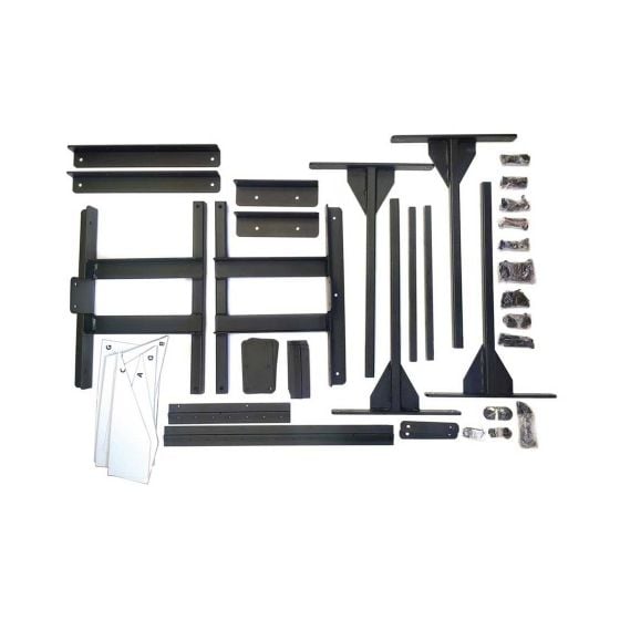 Quincaillerie pour construire un banc coulissant