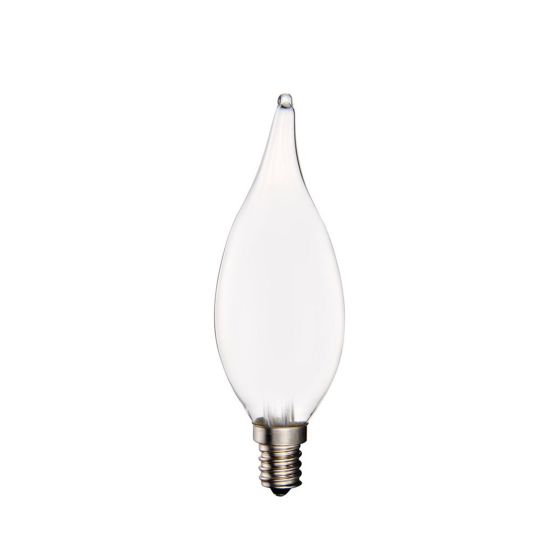 Lightbulb - LED Filament - Type C - Soft White - Candelabra - Frosted - 5.5 W