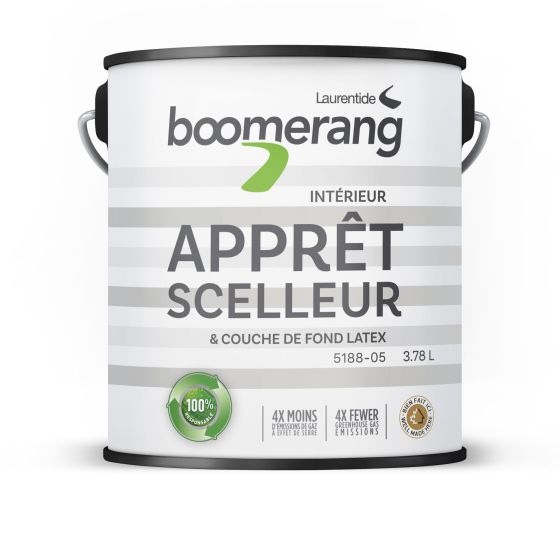 Apprêt-scelleur et couche de fond Boomerang, 3,78 l