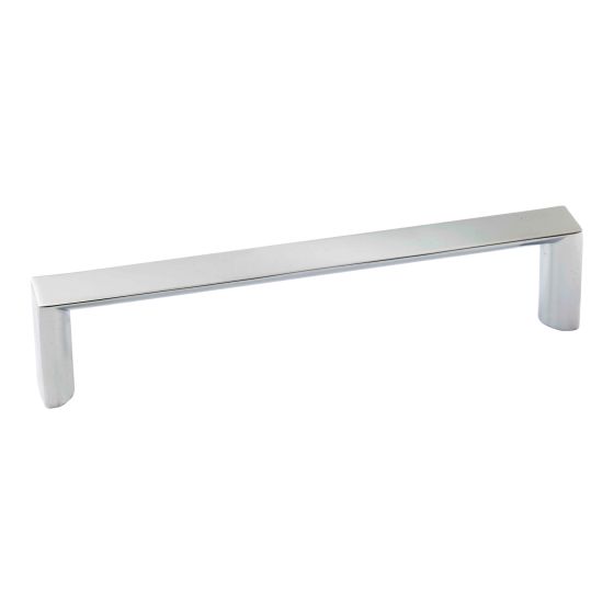 Mégantic Contemporary Metal Pull  - Chrome - 96 mm