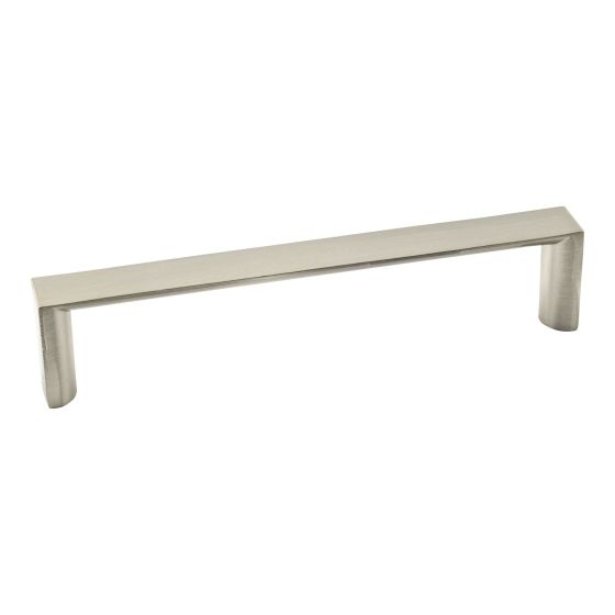 Mégantic Contemporary Metal Pull  - Brushed Nickel - 96 mm