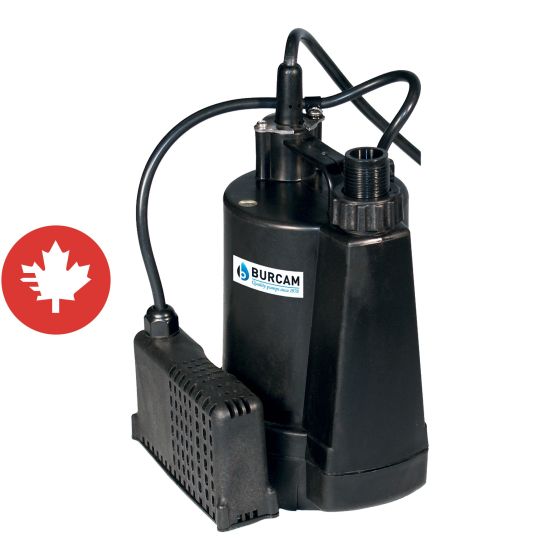 Pompe utilitaire submersible automatique 1/4 ch