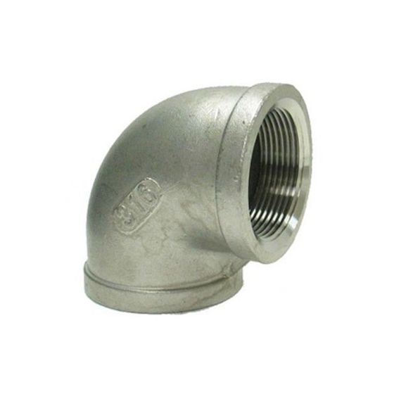 Coude 90° SS304, 3/8"