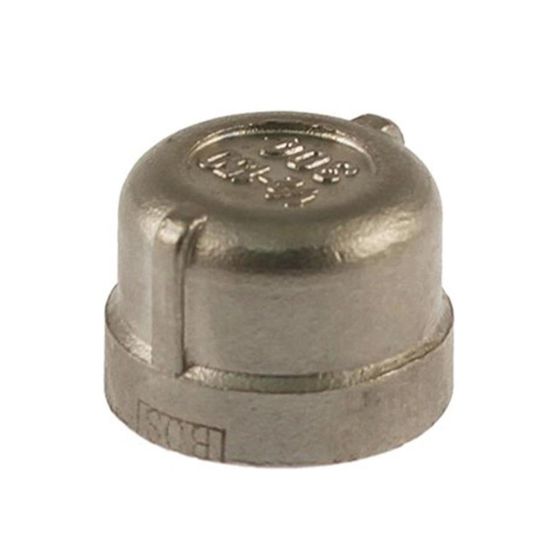 Stainless Steel Cap - 3/8"