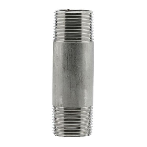 Stainless Steel Nipple 1" x 4"