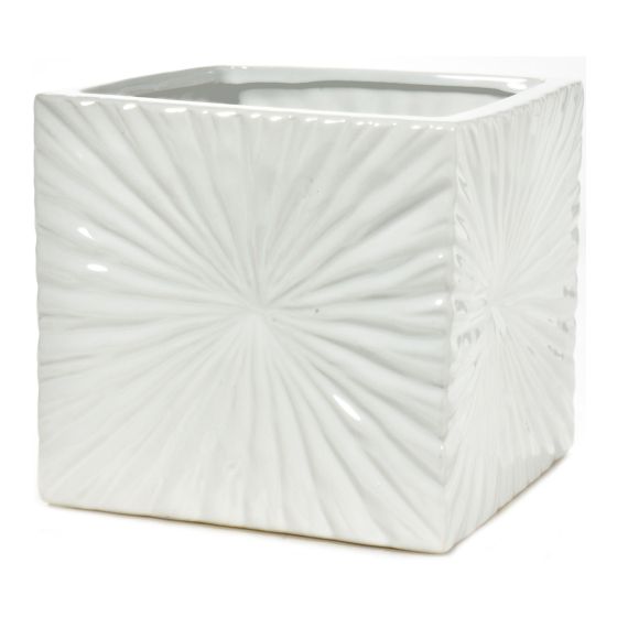 Ceramic square interior pot