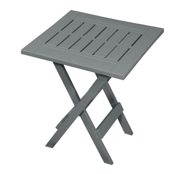 Folding Side Table - 15.25" x 17" - Neutral Grey