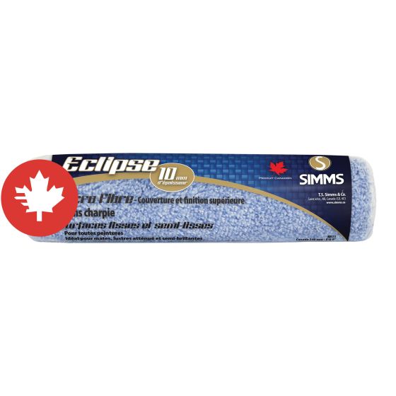 Rouleau microfibre Eclipse , 10 mm