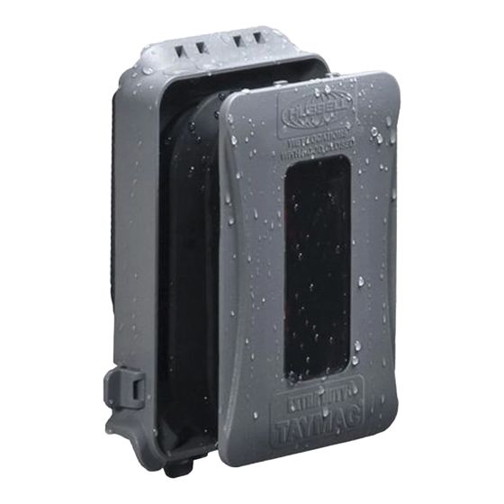 Weattherproof box for in use and extra duty